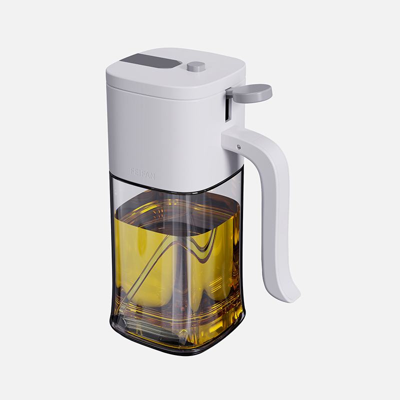 Two-in-one spray and pour oil bottle